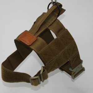 2" Mil-Spec Nylon Patrol Harness with metal cobra buckle in Coyote-807